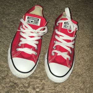 Red converse